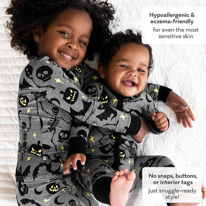 Little Sleepies Pajamas for Baby Boys & Girls, Viscose from Bamboo Baby Pajamas - Image 5