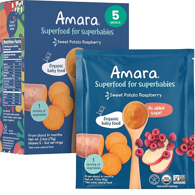 Amara Organic Baby Food by Amara
