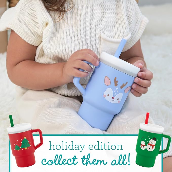 Infantino My 1st Tumbler, Silicone Sippy Cup - Image 4
