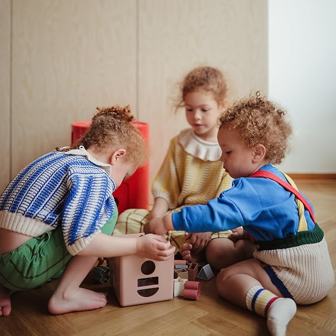 mushie Shape Sorting Box | Educational Learning Toy - Image 2