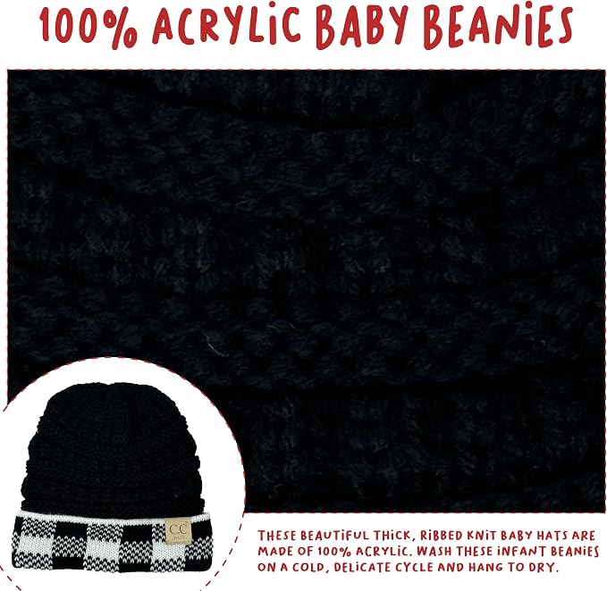 Funky Junque Baby Winter Hat – Cute Newborn Hats, Cozy Warm Infant Beanie - Image 6