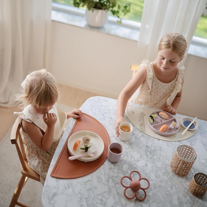 mushie Silicone Suction Plate | BPA-Free Non-Slip Design - Image 4
