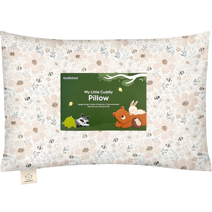 Toddler Pillow with Pillowcase by KeaBabies