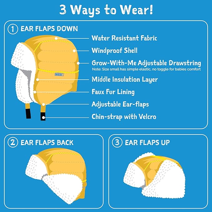 JAN & JUL Waterproof Winter Hat - Image 3