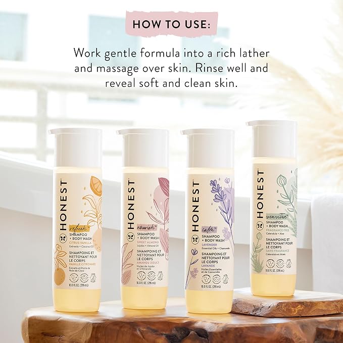 The Honest Company 2-in-1 Cleansing Shampoo and Body Wash and Face and Body - Image 7