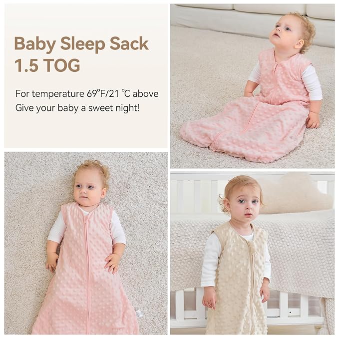 Fleece Baby Sleep Sack 12-18 Months - Image 7