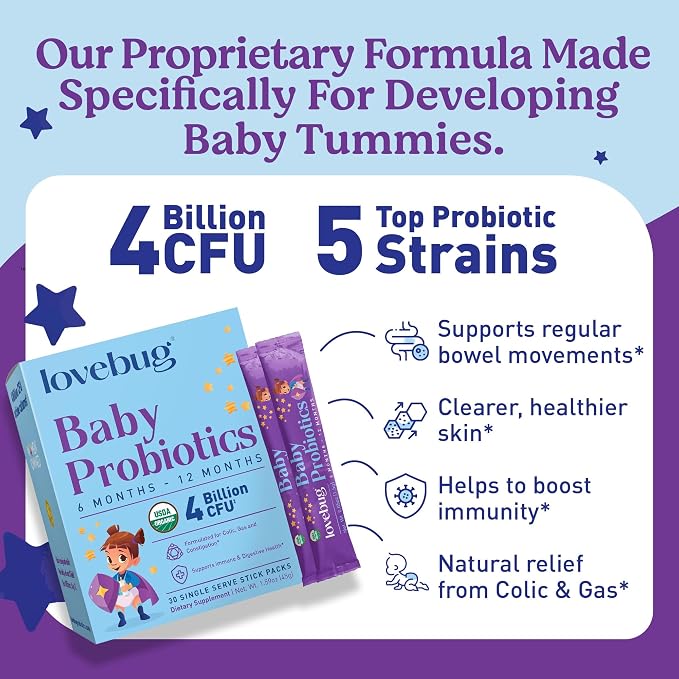 LOVEBUG Probiotics for Babies - Image 3