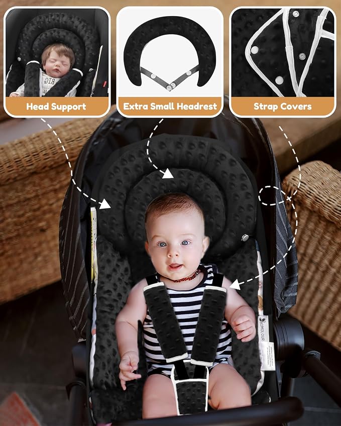 Infant Car Seat Insert with Removable Cushion - Image 6
