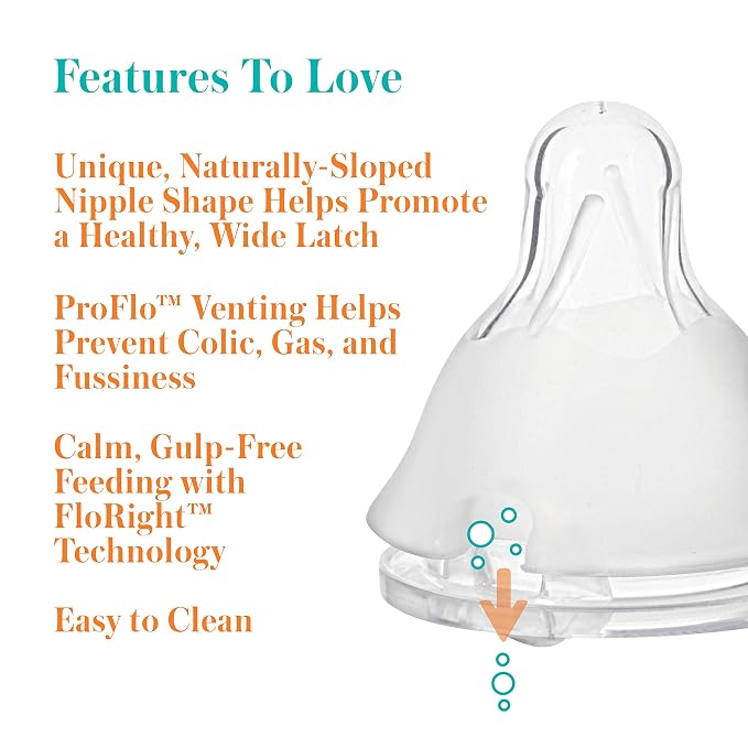 Evenflo Feeding Premium Proflo Venting Balance Plus Standard Neck Baby - Image 3