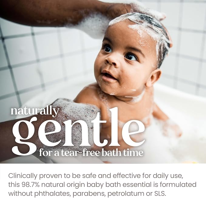 Baby Shampoo & Wash, Burt's Bees Tear Free Soap, Baby Care, 21 Ounce - Image 4