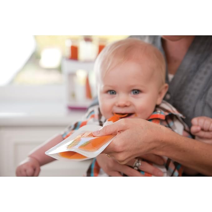 Infantino Couple a Spoons, Baby Food Pouch Toppers - Image 4