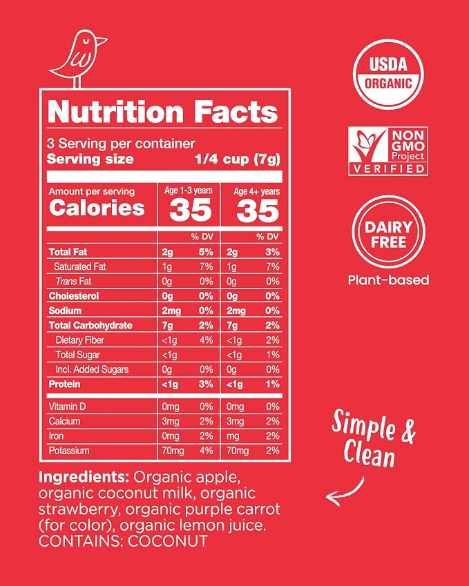 Amara Organic Fruit Bites Sweet Strawberry - Image 2