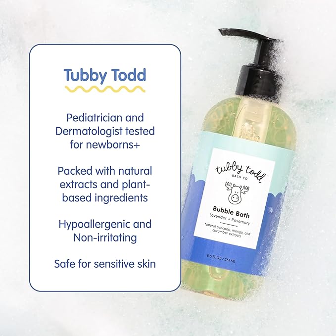 TUBBY TODD Bubble Bath for Kids, Toddlers & Babies - Image 4