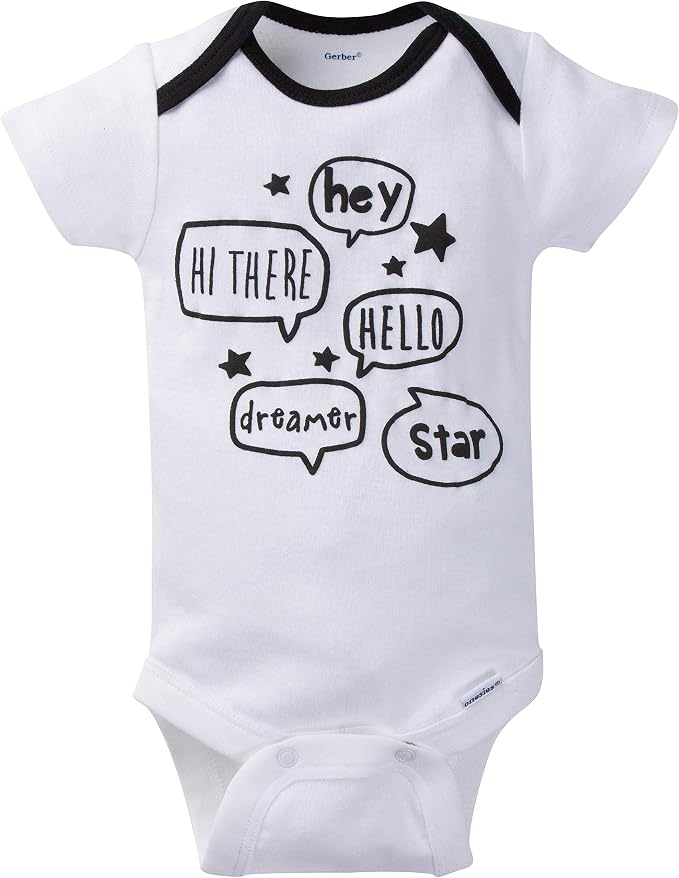 Gerber unisex-baby 8-pack Short Sleeve Onesies Bodysuits - Image 5