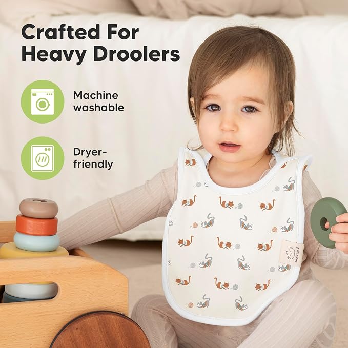 8-Pack Baby Bibs for Boys, Girls - Image 6