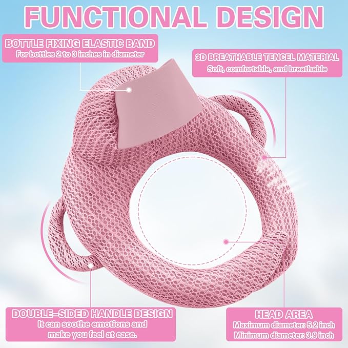 kornsurte Bottle Holder Pillow, Aadjustable Bottle Feeding Pillow - Image 6