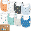 8-Pack Organic Baby Bibs for Boys, Girls by KeaBabies