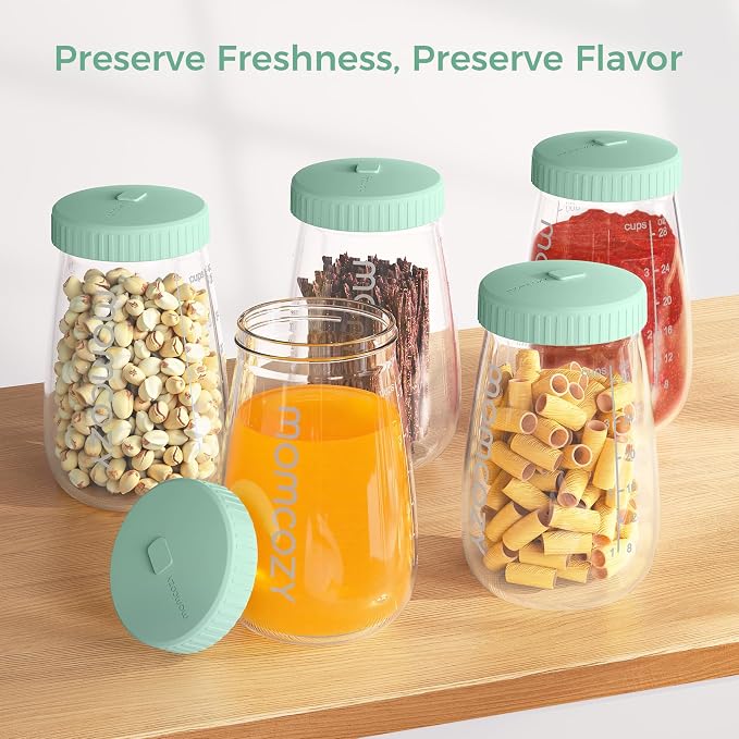 Momcozy Glass Breast Milk Pitcher Lid, Leak Proof - Image 7