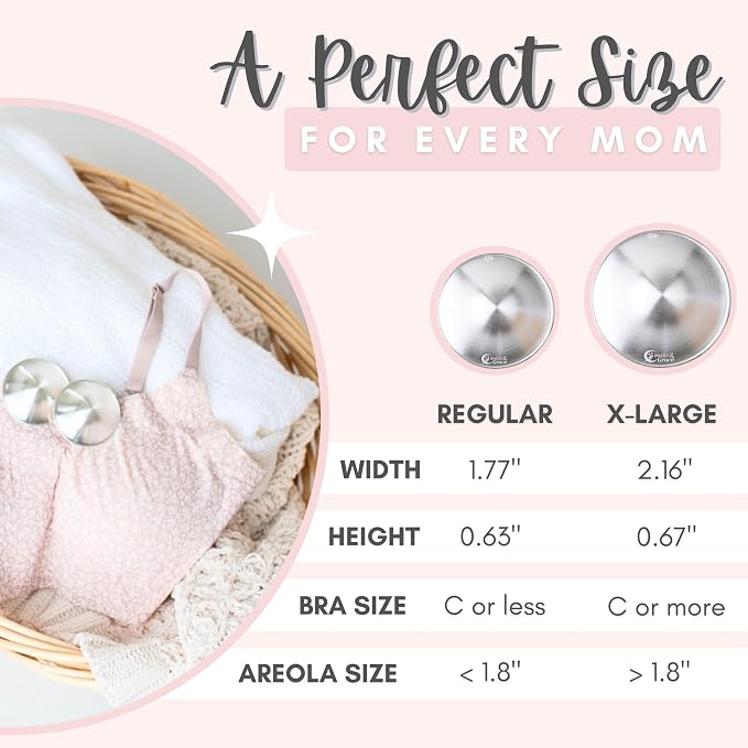 Cradle & Grace Pure 999 Silver Nursing Cups - Image 6