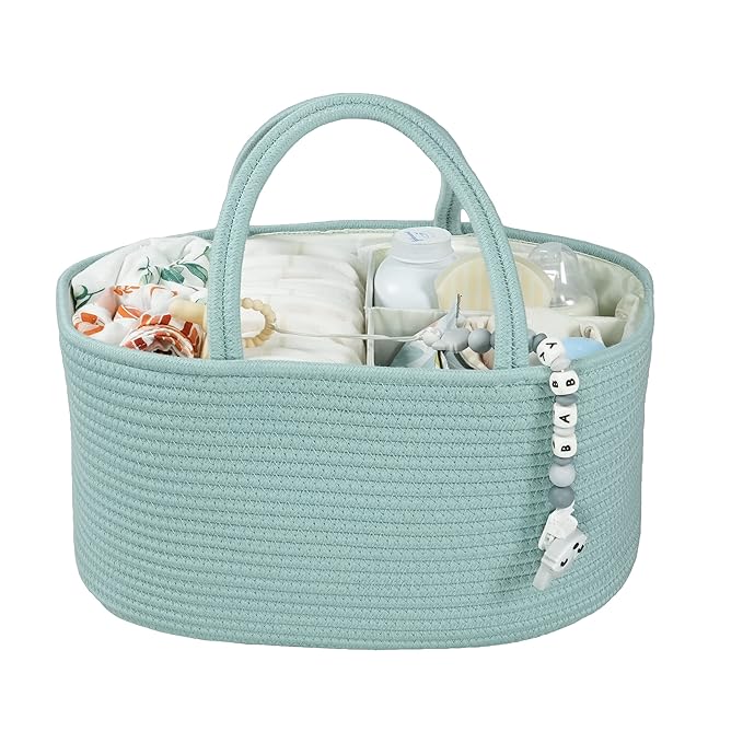 Large Baby Diaper Caddy Organizer by XUANGUO