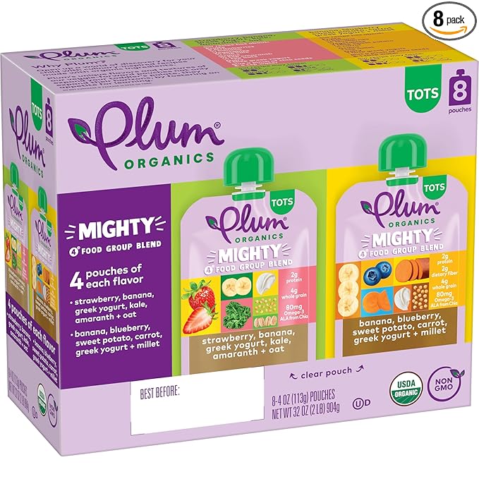 Plum Organics Variety Pack, 12+ Months by PlumOrganics