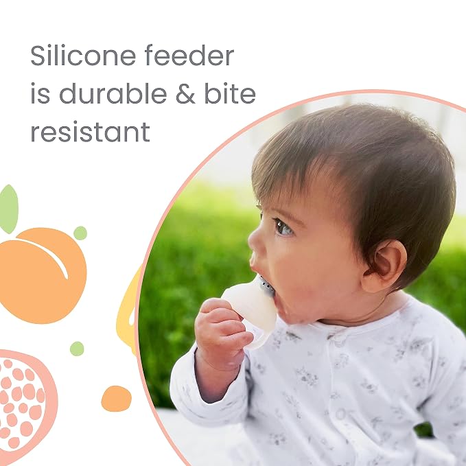 Lulyboo Silicone Fresh Fruit and Veggie Self-Feeder Pacifier - Image 6
