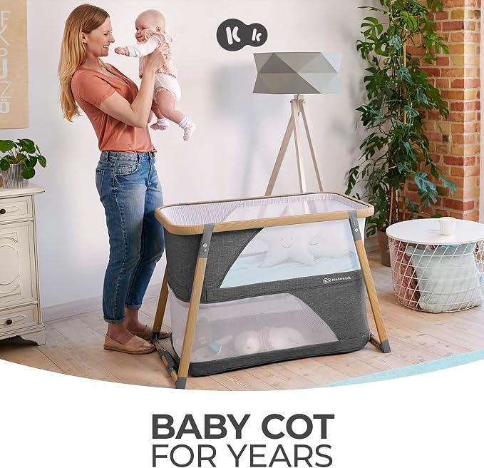 Kinderkraft Sofi Portable Travel Crib - Image 2