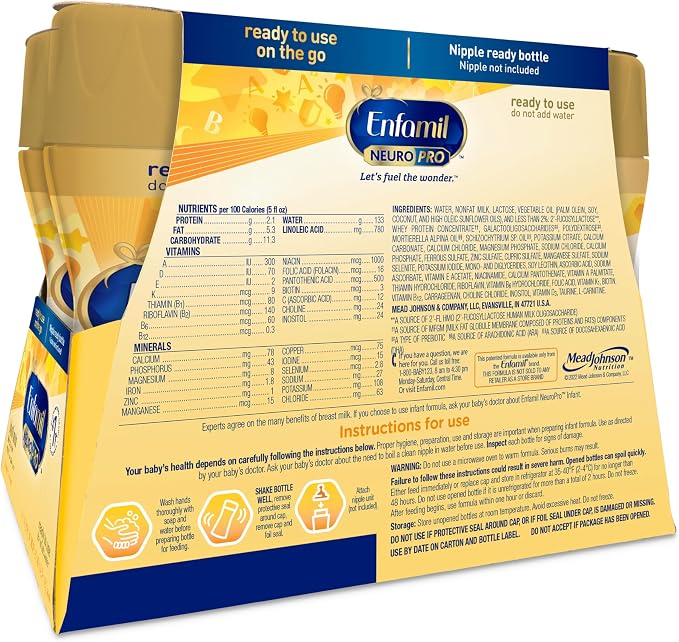 Enfamil NeuroPro Baby Formula, MFGM* 5-Year Benefit, Expert-Recommended - Image 11