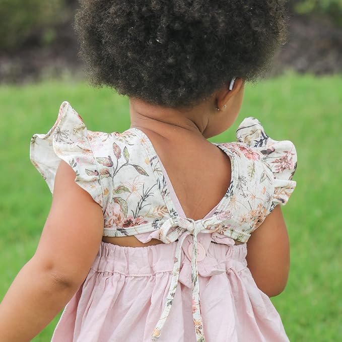 BapronBaby Flutter Delilah Floral Bapron - Image 8