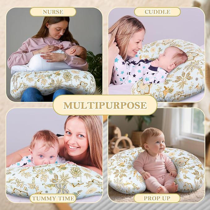 Nursing Pillow & Breastfeeding Pillow – Ergonomic C-Shape - Image 5