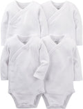 Simple Joys by Carter's unisex-baby 4-pack Side Snap Bodysuit by SimpleJoysbyCarters
