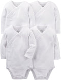 Simple Joys by Carter's unisex-baby 4-pack Side Snap Bodysuit by SimpleJoysbyCarters