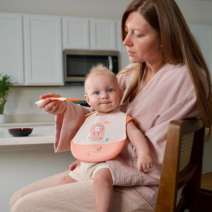 BPA-Free Silicone Baby Bibs - Image 5