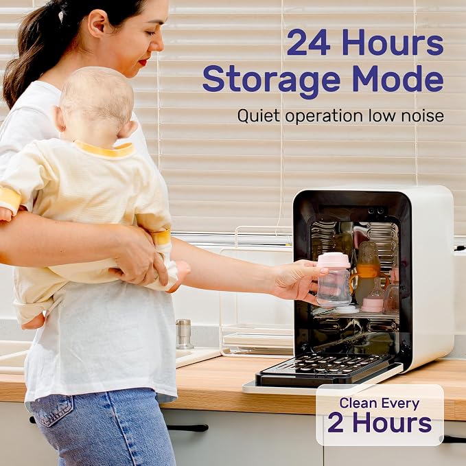 NCVI 12L UV-Light Baby Bottle Dryer Pro - Image 2