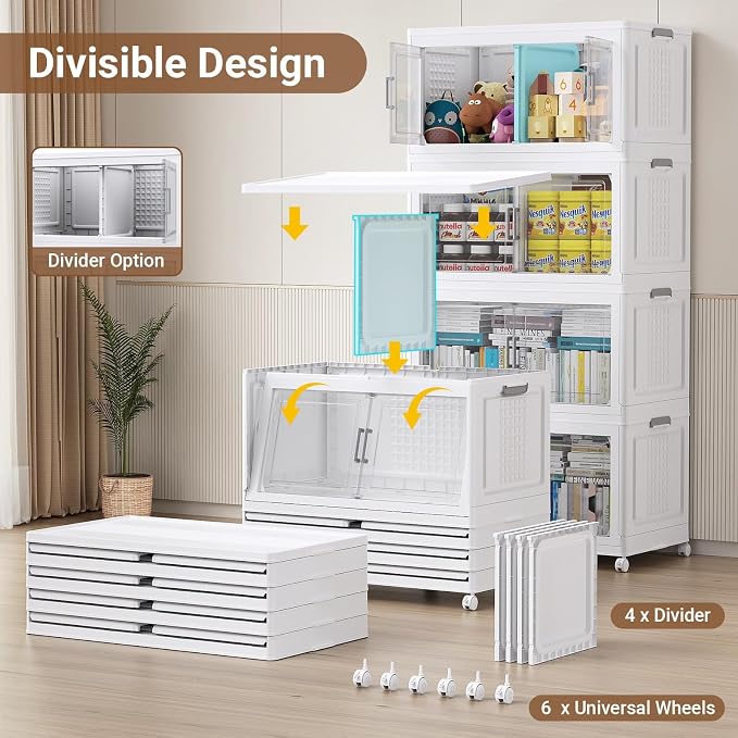 BROVIEW 800Qt Plastic Storage Bins - Image 3