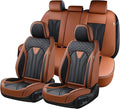 FLORICH Leather Seat Covers, Seat Covers Full Set, Car Seat Protectors 5 Seats by FLORICH