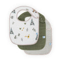 Little Unicorn Premium Classic Bib 3 pack | Adjustable as baby grows | Soft by LittleUnicorn