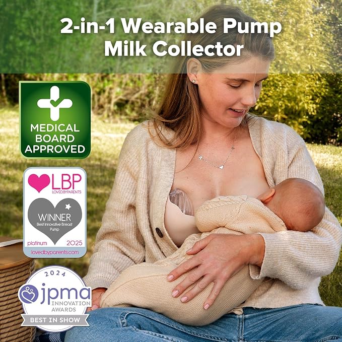 haakaa Wearable Breast Pump, Silicone Shell Breast Pump - Image 2