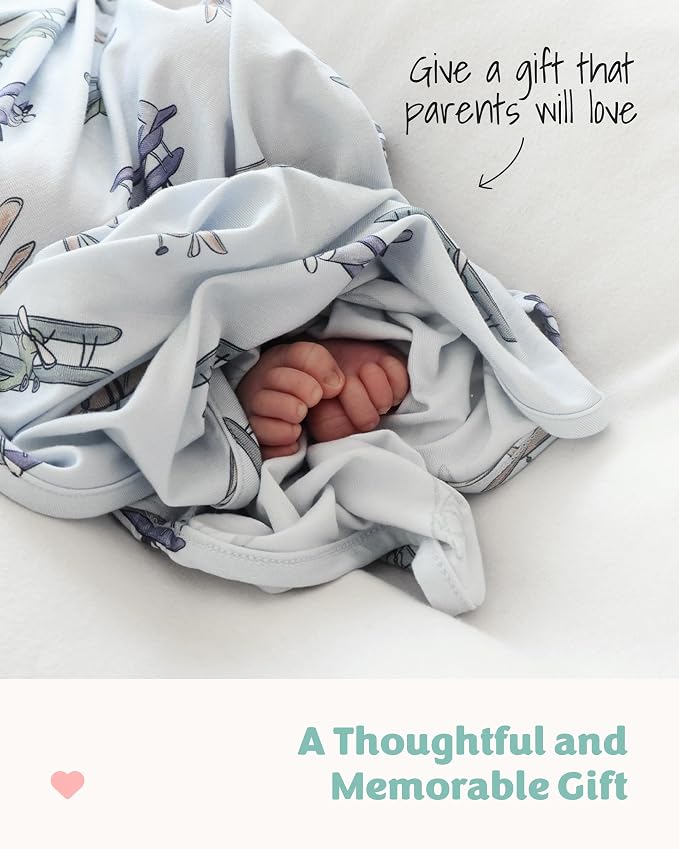 Caden Lane Newborn Knotted Gown - Image 7