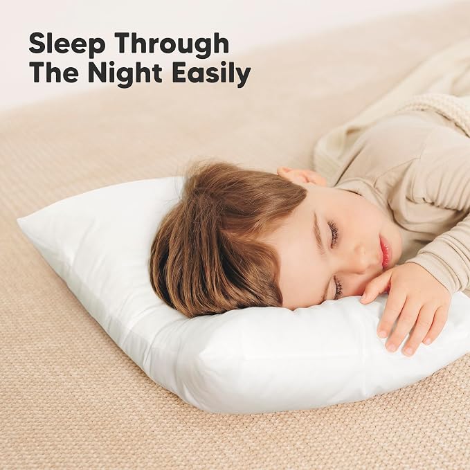 KeaBabies 2-Pack Toddler Pillow 13x18 - Image 7