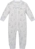Owlivia Organic Cotton Baby Boy Girl Zip up Sleep 'N Play Pjs, Long Sleeve by Owlivia