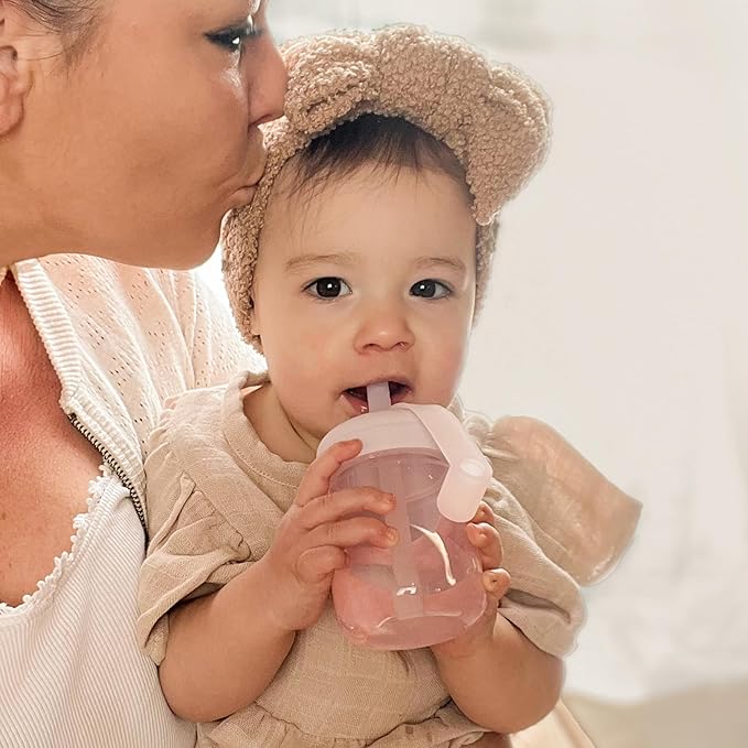 Moonkie Baby Straw cup | Silicone Toddler Sippy Cup Training Cup - Image 2