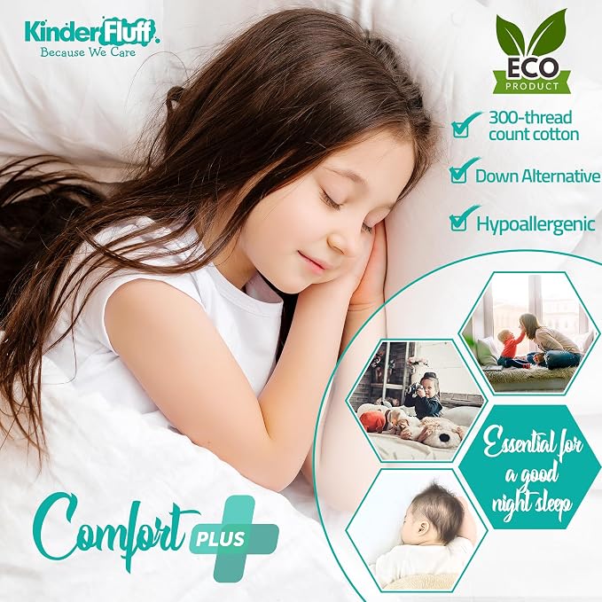 kinder Fluff Toddler Pillows - Image 3