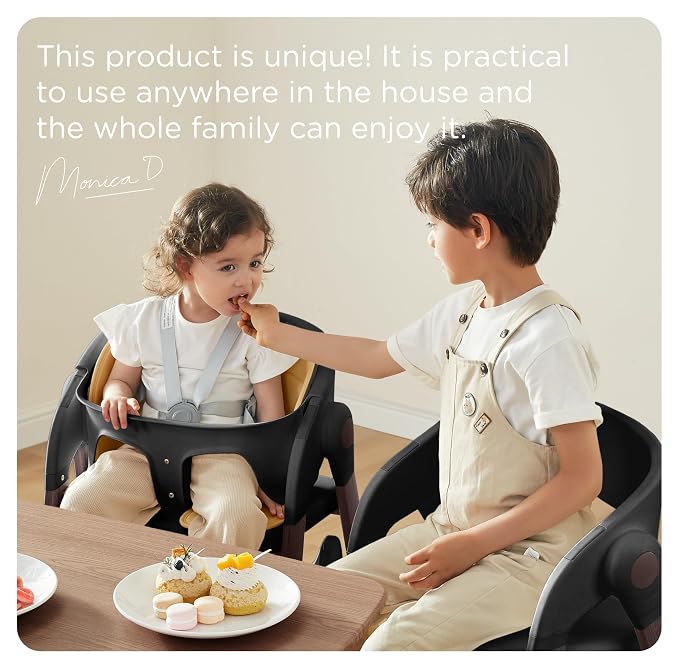 KUB High Chair for Babies and Toddlers Adjustable Foldable Convertible 5 Point - Image 9