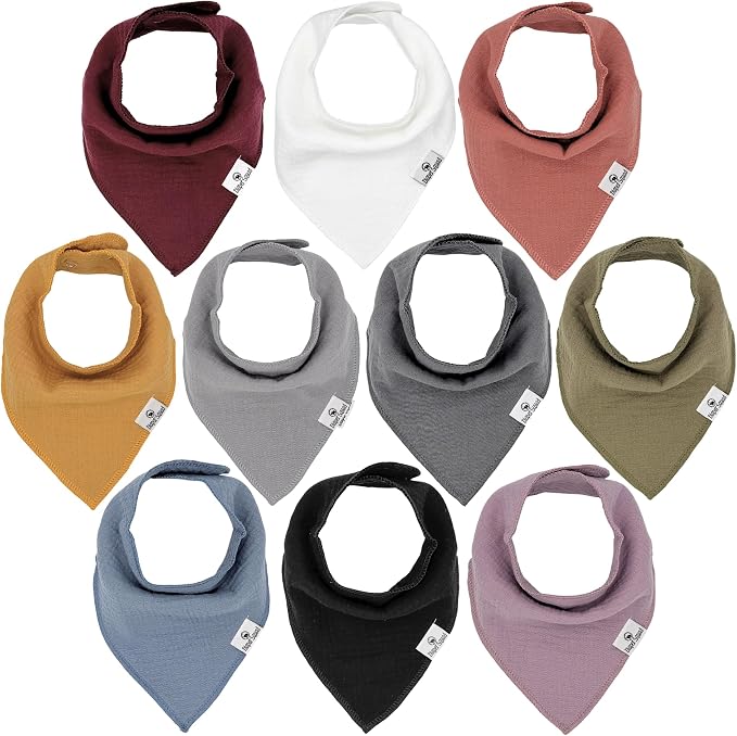 DiaperSquad's Baby Bibs for Drooling and Teething, Bibs for Boys, Baby Girl by DiaperSquad