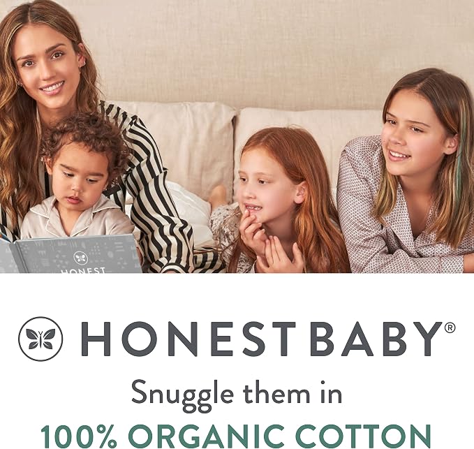 HonestBaby 4 Piece Pajamas Sleepwear Pjs 100% Organic Cotton - Image 8