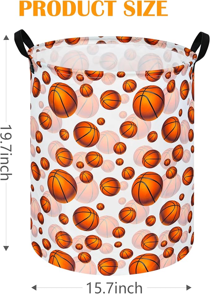 Round Laundry Hamper Storage Basket Laundry Organizer Hamper Storage Bins - Image 7