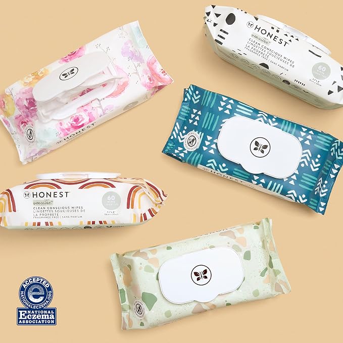 The Honest Company Clean Conscious Multi-Use Wipes Hypoallergenic and Unscented - Image 4