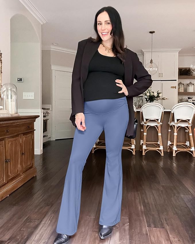 G4Free BareFeel Maternity Flare Leggings - Image 6