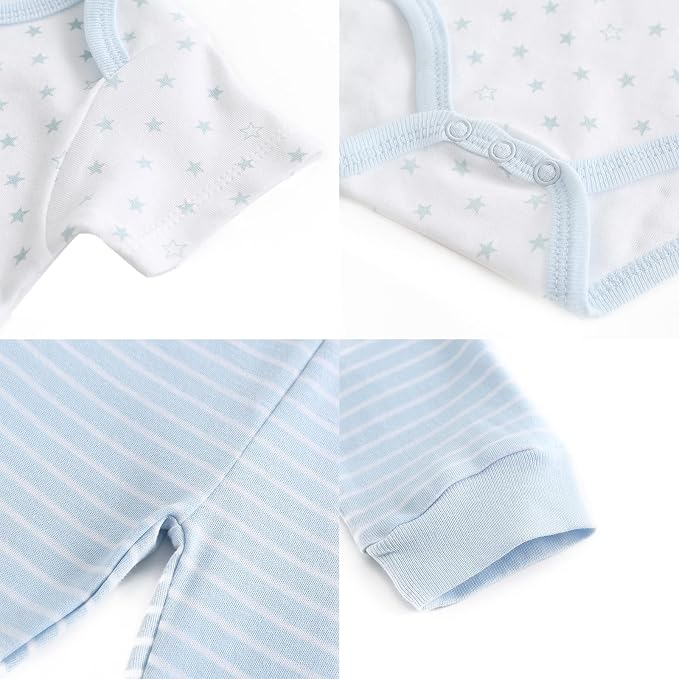 Newborn Layette Gift Set Bodysuits Pants - Image 6
